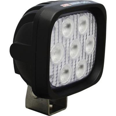 Vision X Lighting 4 Inch Square Utility Market Xtreme LED Black Work Light - Wide Beam - 9118390